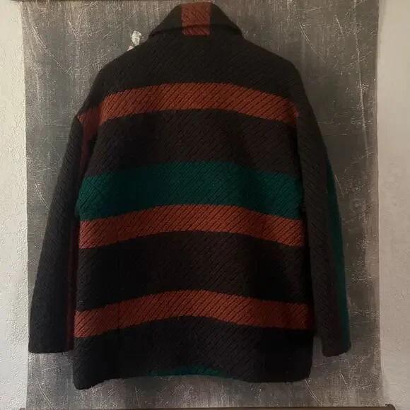 Ulla Johnson Woven Striped Emery Jacket Size Small - Picture 12 of 12